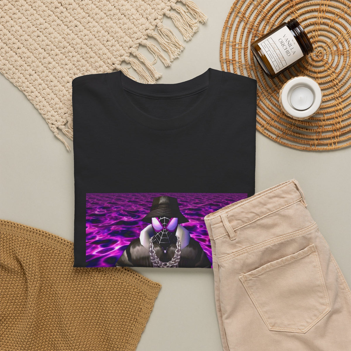 Lean Spider Drip Bucket Hat Tee