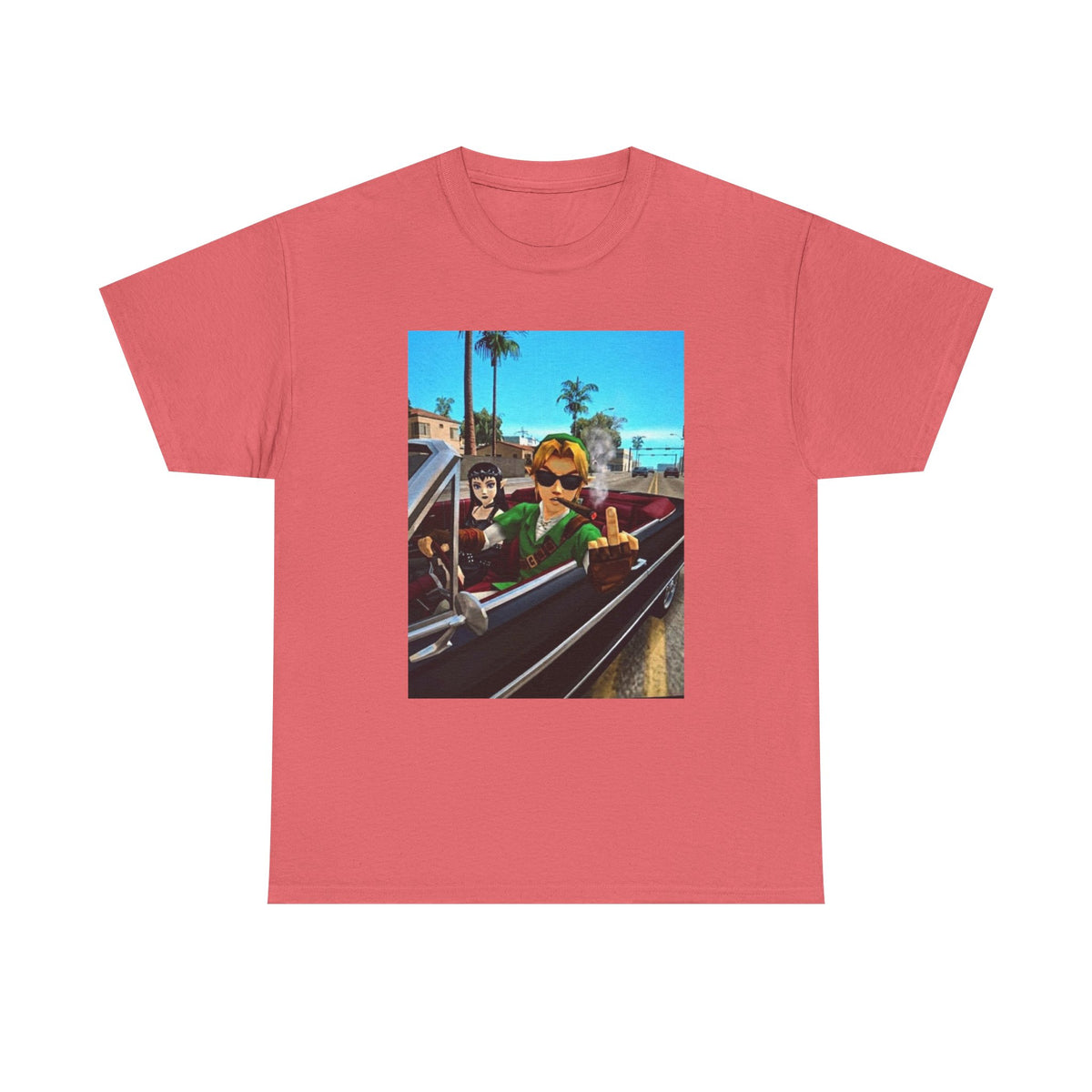 Gamer Legend Cruisin' And Flippin' The Bird Tee