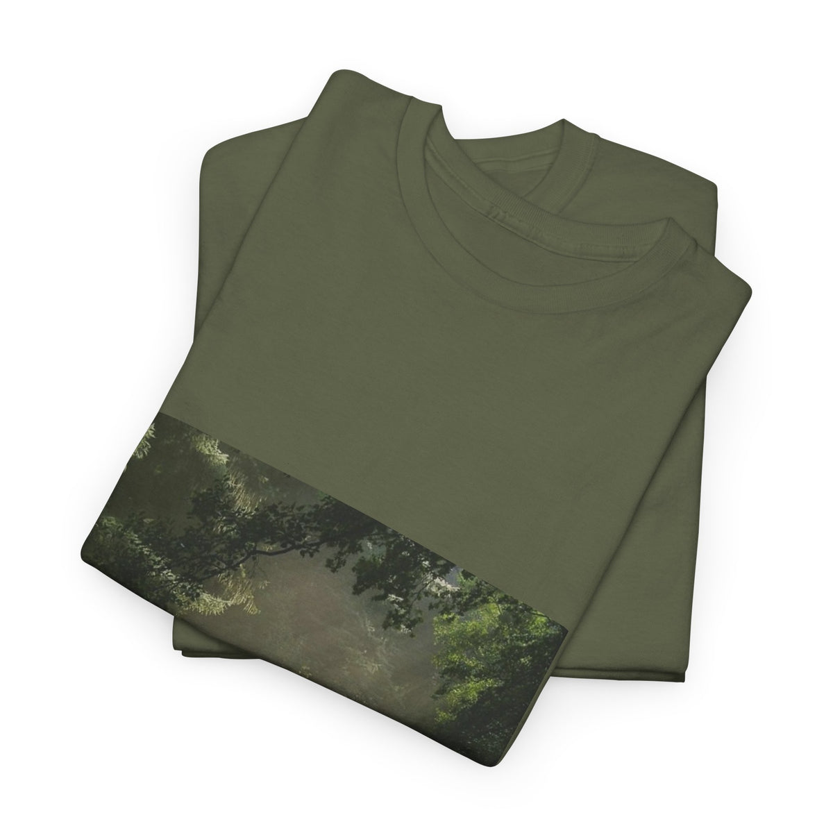 Urban Leaf Whisper Graphic Tee