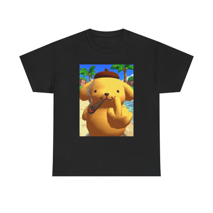 Pompompurin Smoking Blunt & Flipping Off