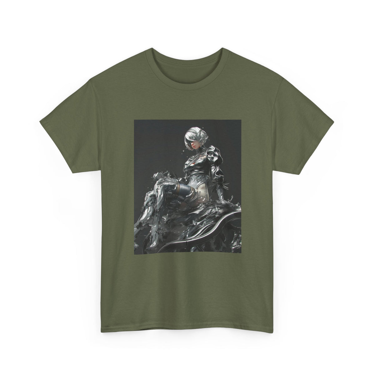 Liquid Chrome Fluidity Tee