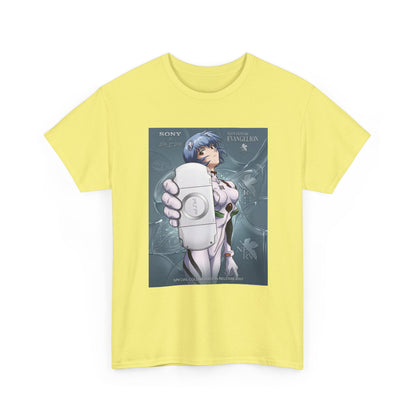 Rei Ayanami Holds PSP Collaboration Tee