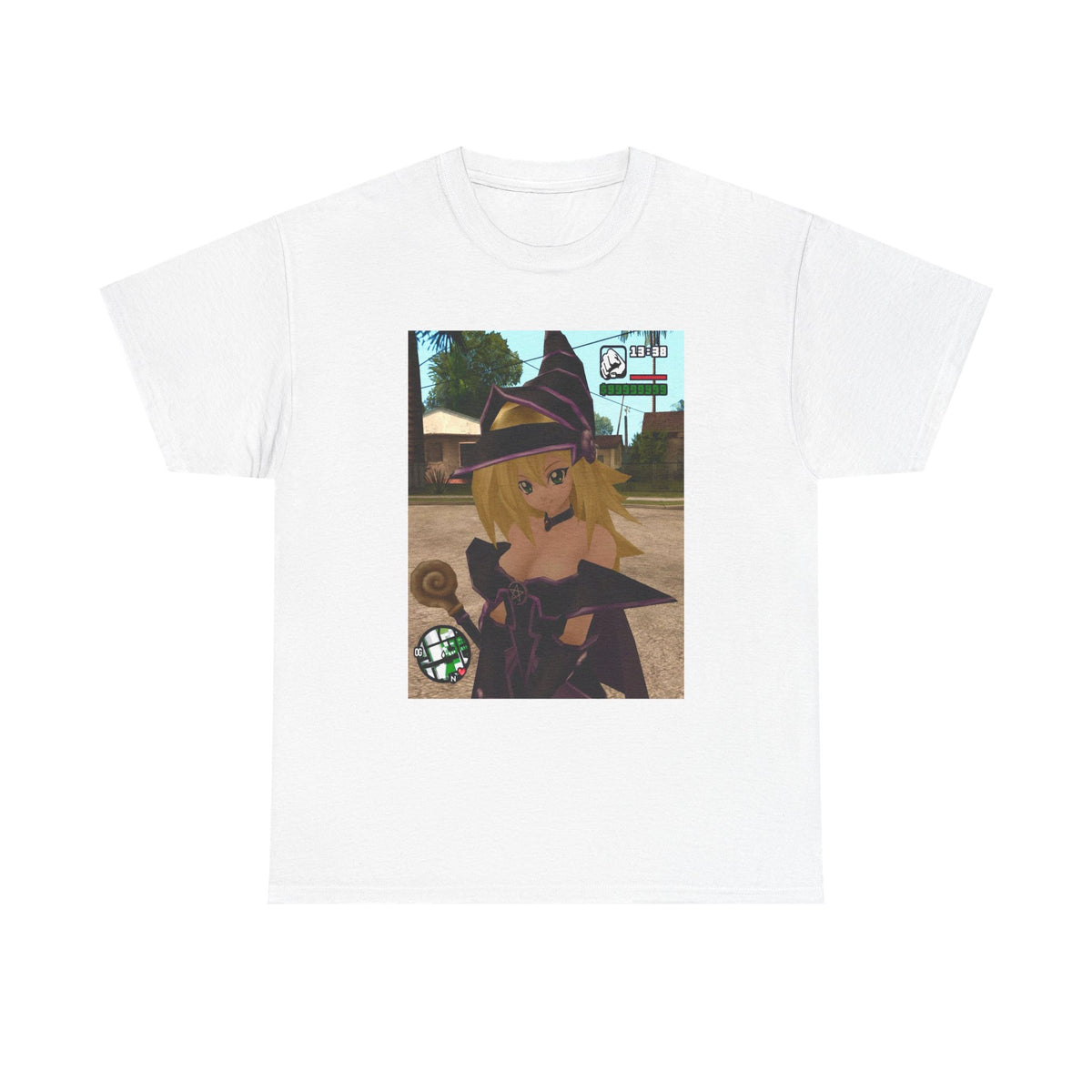 Dark Magician Girl In San Andreas Tee (Design 2)