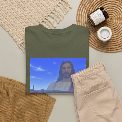 Link Meets Jesus, The Ultimate Question Tee