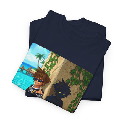 Sora And Dark Sora Flipping Off