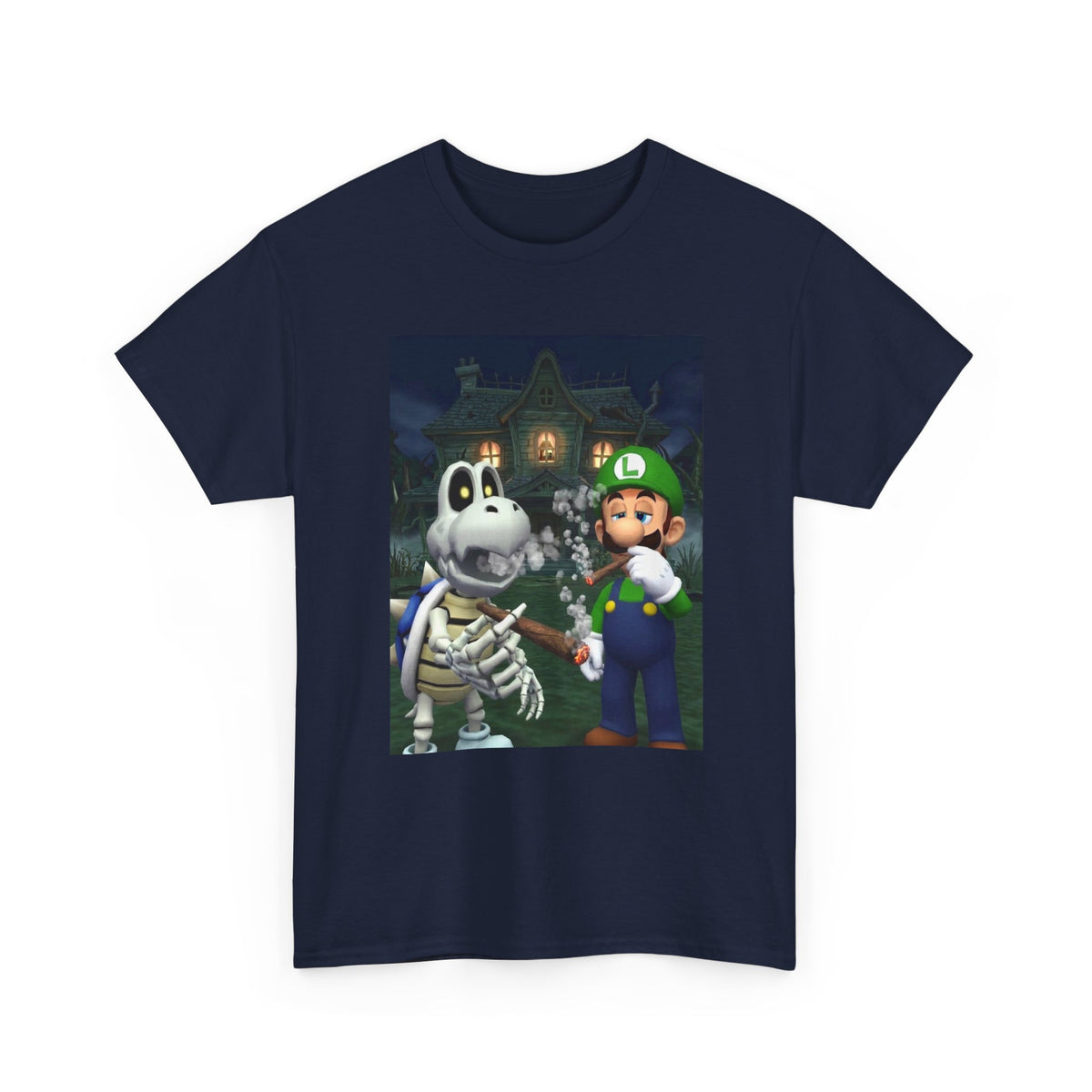 Luigi And Dry Bones Smoking Blunts