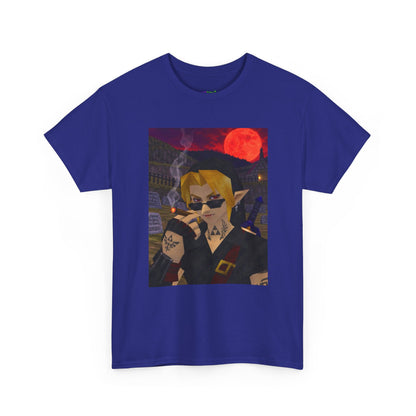 Mystic Green Canvas Graphic Tee