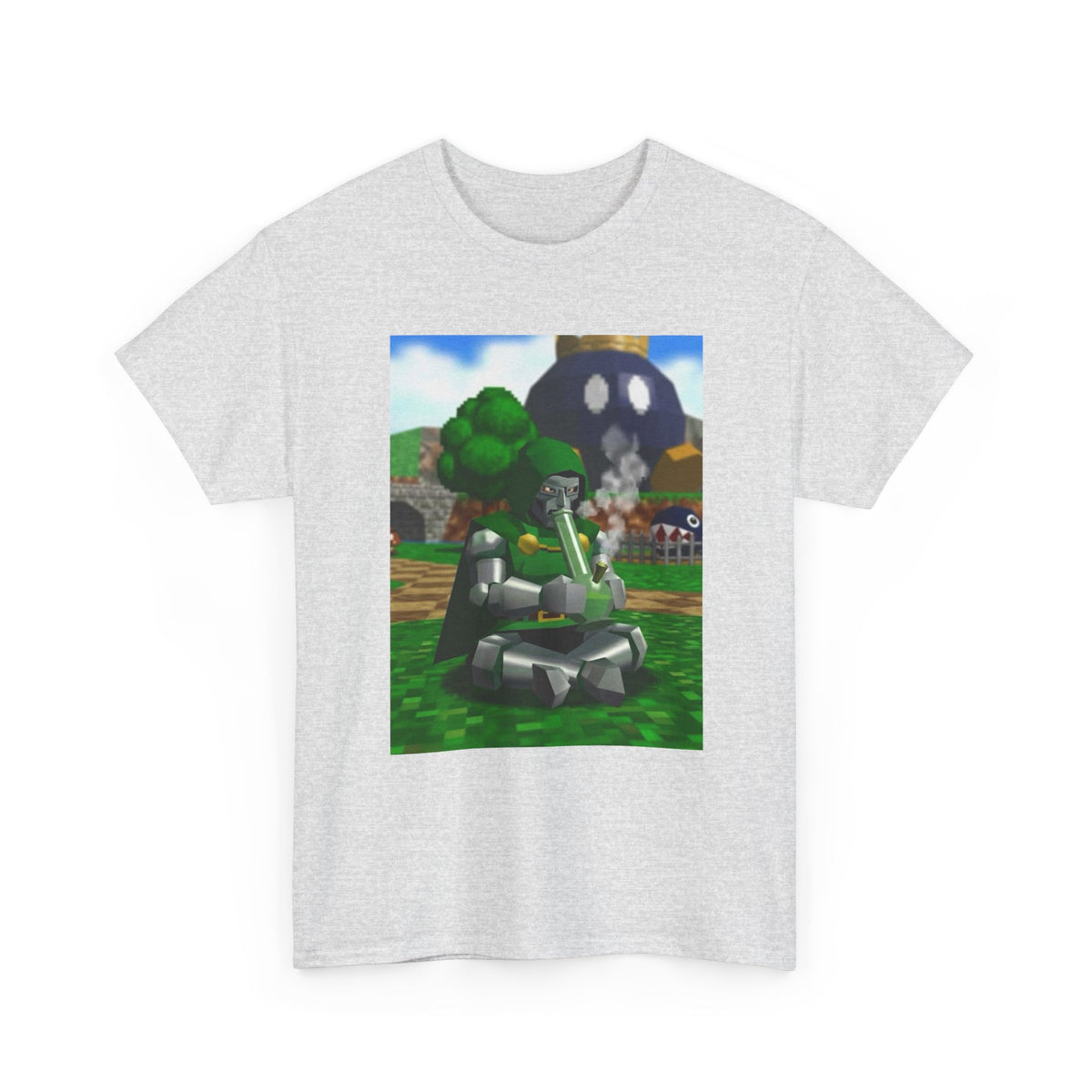 Doom Brocc Head Smoking Bong Tee