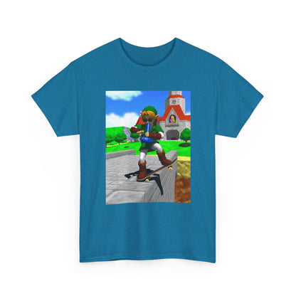 Stoner Link On Skateboard With Ocarina Bong