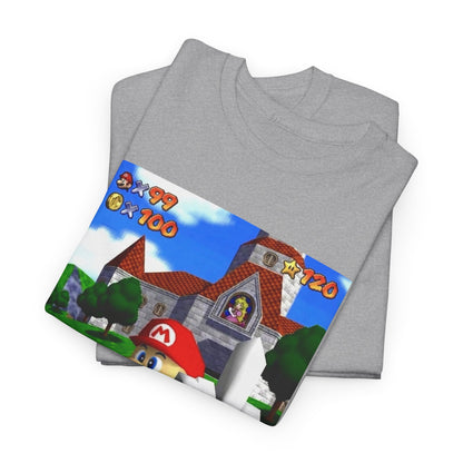 Mario Giving The Finger At Peach's Castle