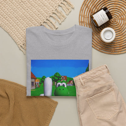 Yoshi Giving The Finger Tee (Design 2)