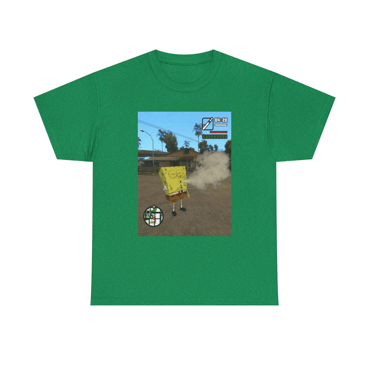Spongebob 4:20 Grand Theft Auto Street Scene
