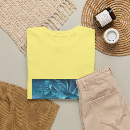 Neon Leaf Echo Graphic Tee