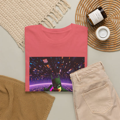 Batman Flips Off Reality On Psychedelic Tee