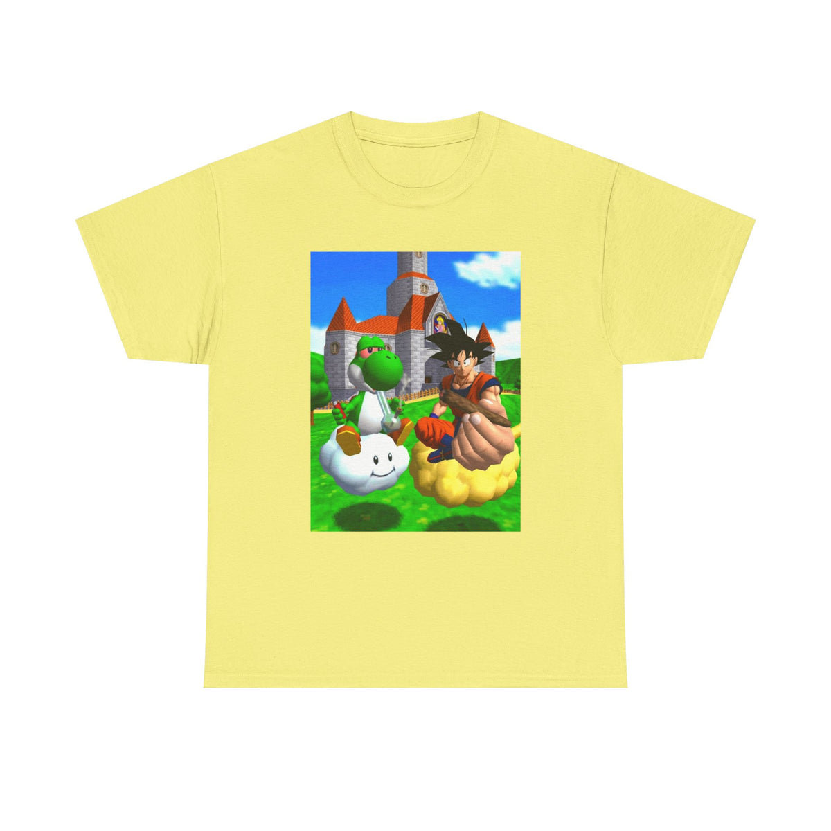 Yoshi And Goku Sharing A Smoke Tee