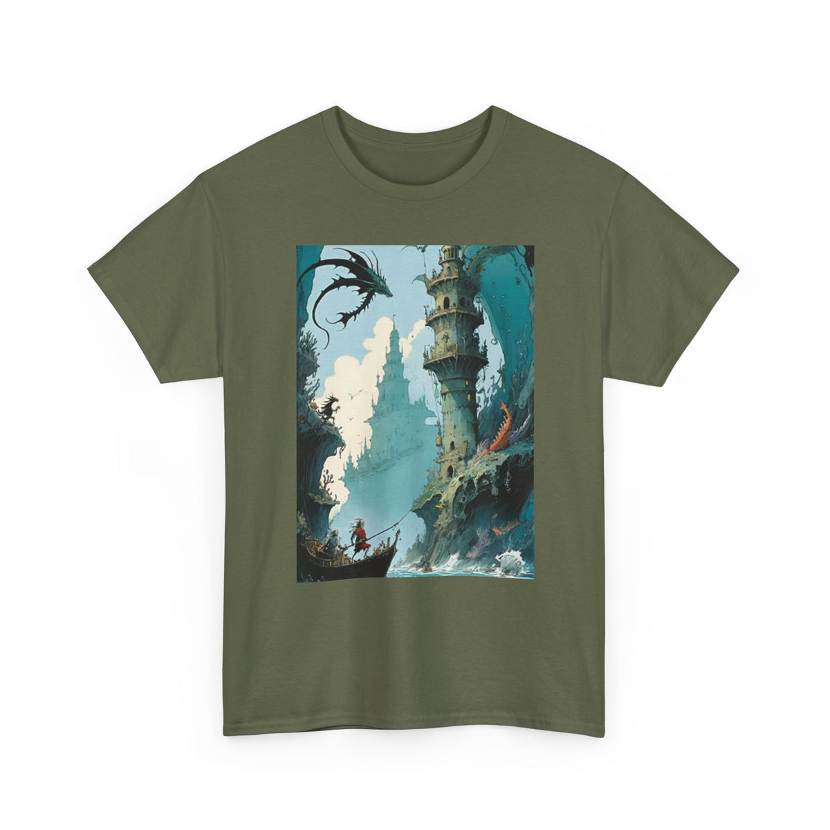 Dacwoo drawings — Merfolk Sea Dragons