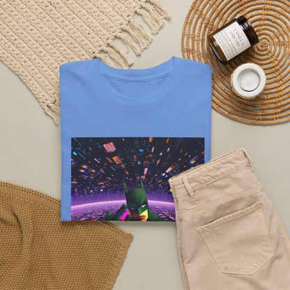 Batman Flips Off Reality On Psychedelic Tee