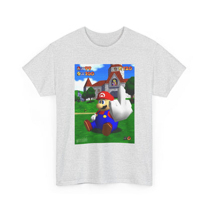 Mario Giving The Finger At Peach's Castle