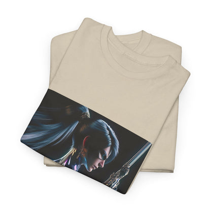 Chrome Huntress With Illuminated Weapon Tee