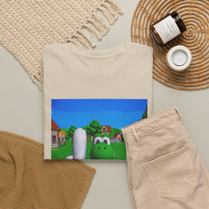 Yoshi Giving The Finger Tee (Design 2)