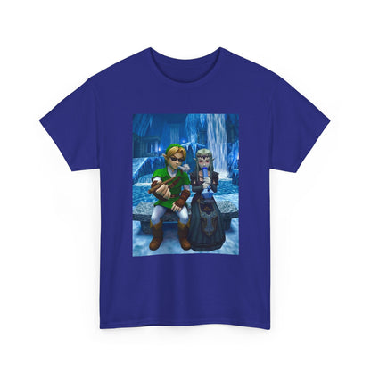 Stoner Link and Zelda Chillin' in Zora's Domain