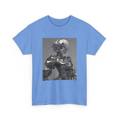 Liquid Chrome Abstract Tee
