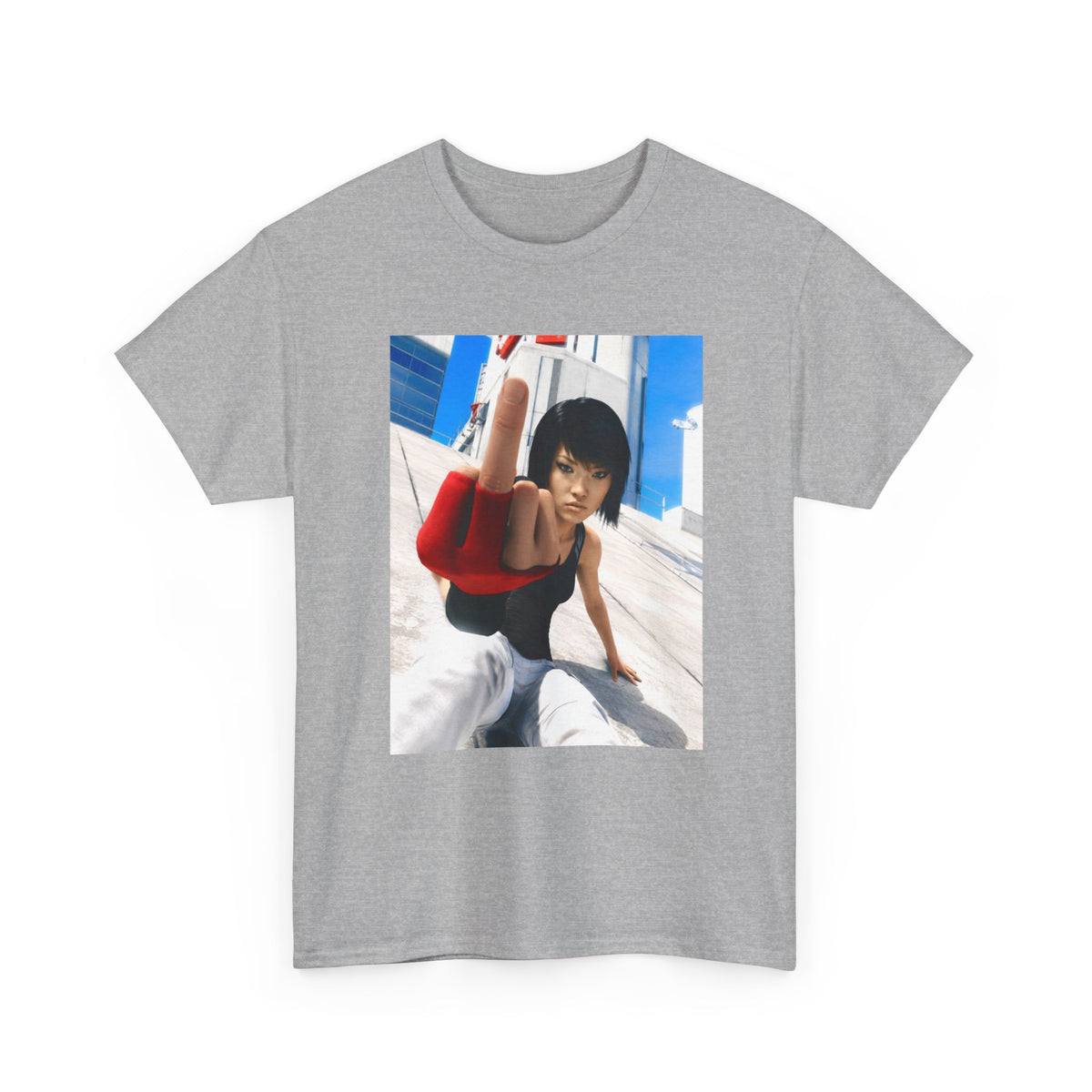 Faith Giving The Finger Tee