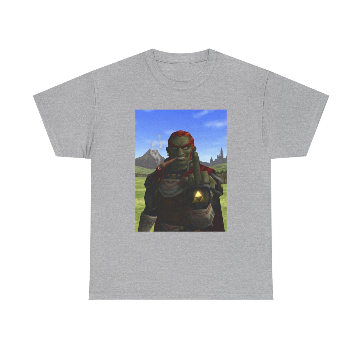 Ganondorf Smoking, Flipping Bird Tee
