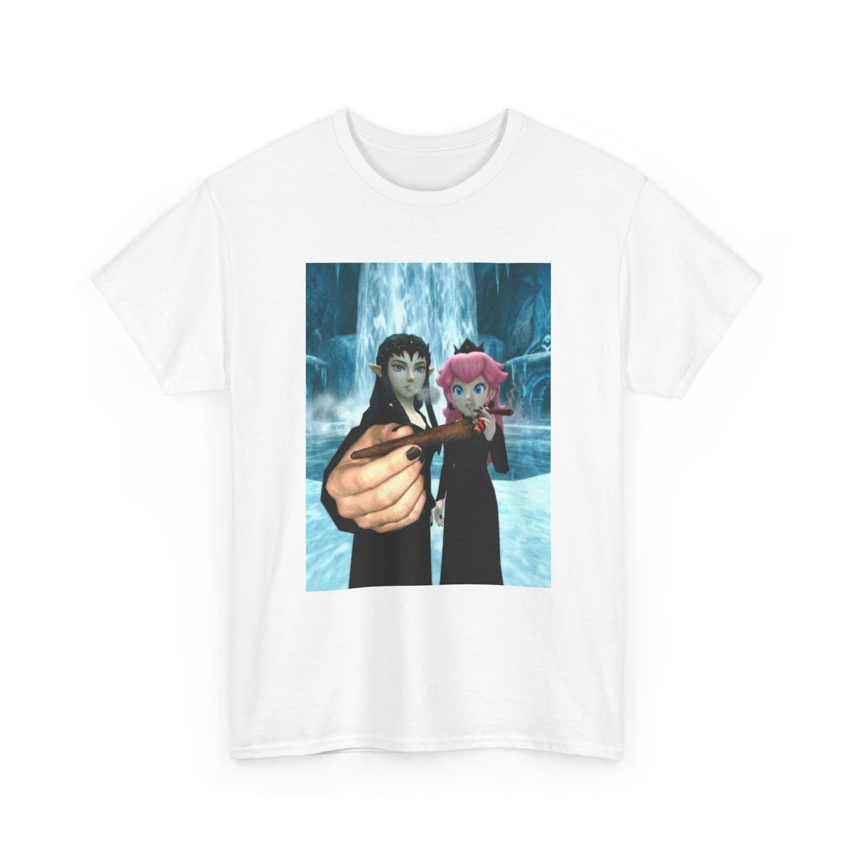 Gothic Elf and Princess Blunts on Ice Tee