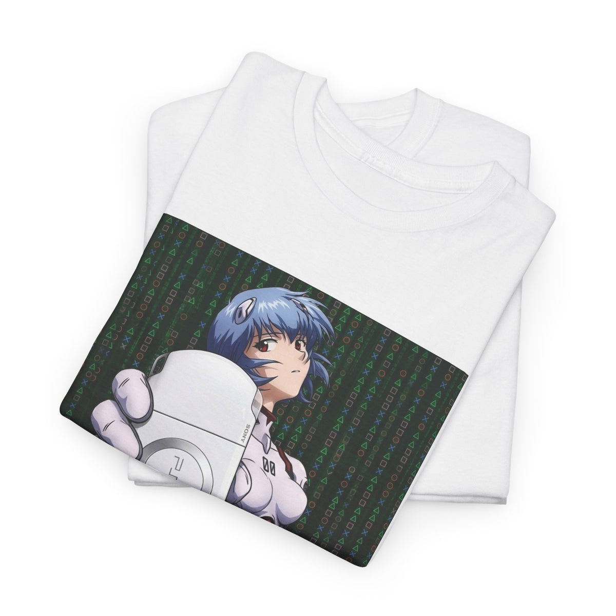 Rei Ayanami Gaming In The Matrix