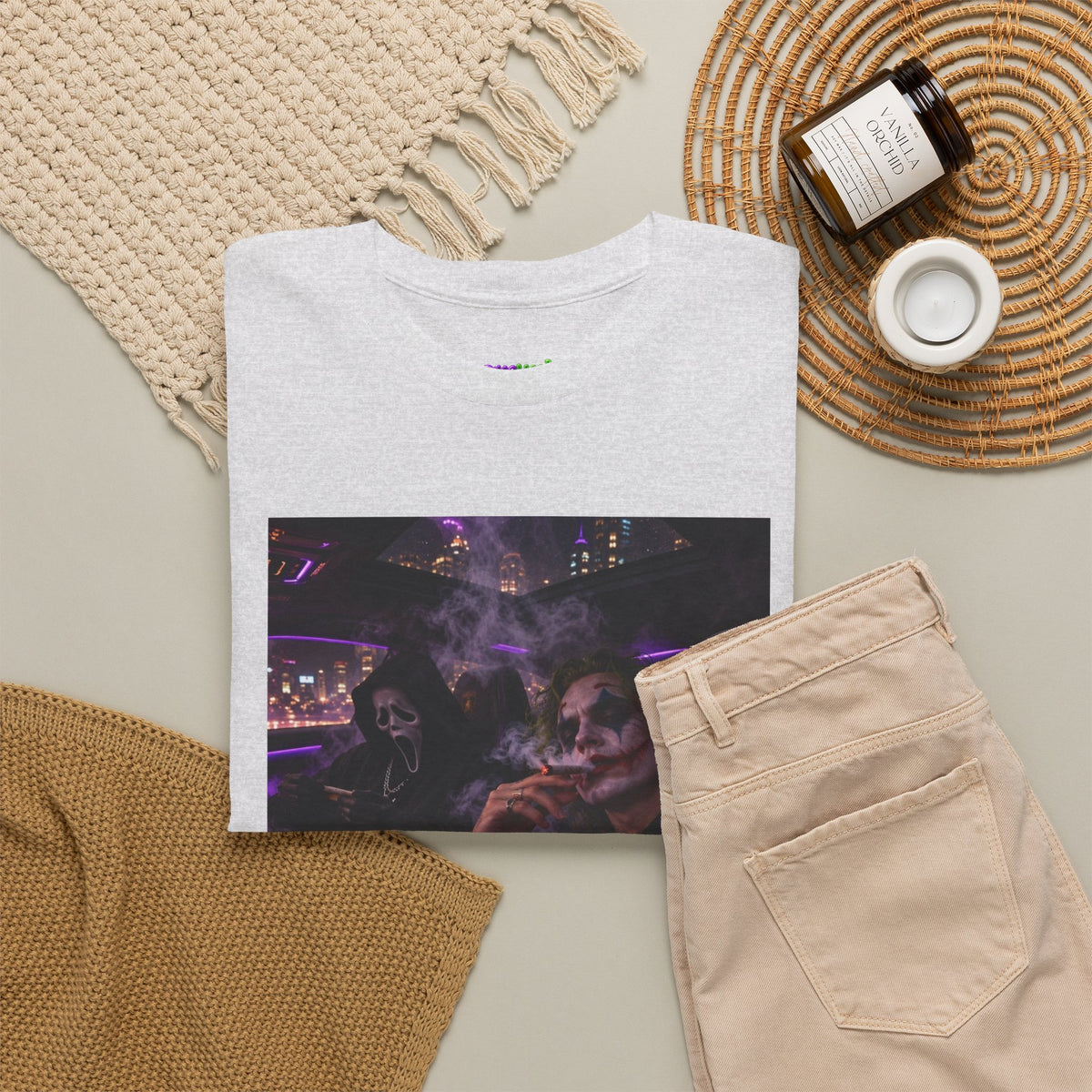 Graffiti Ganja Vibe Graphic Tee