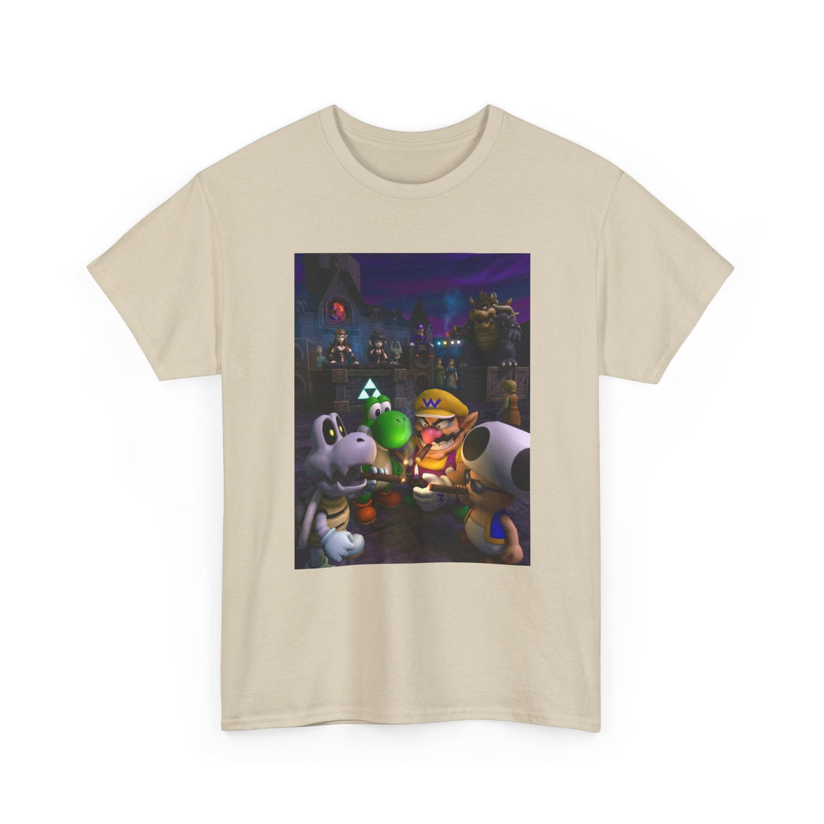 Wario, Yoshi, Toad, Dry Bones Lit Up Tee