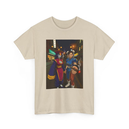 Hsien-Ko And Chun-Li Sharing Blunts Tee