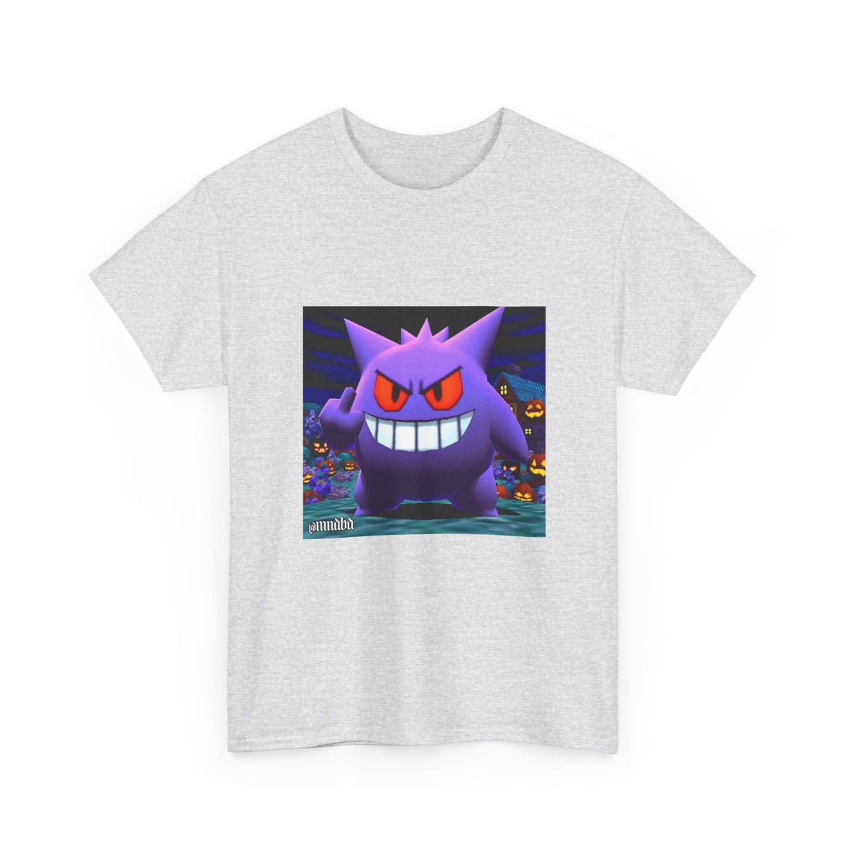 Gengar Flipping The Bird Halloween Tee