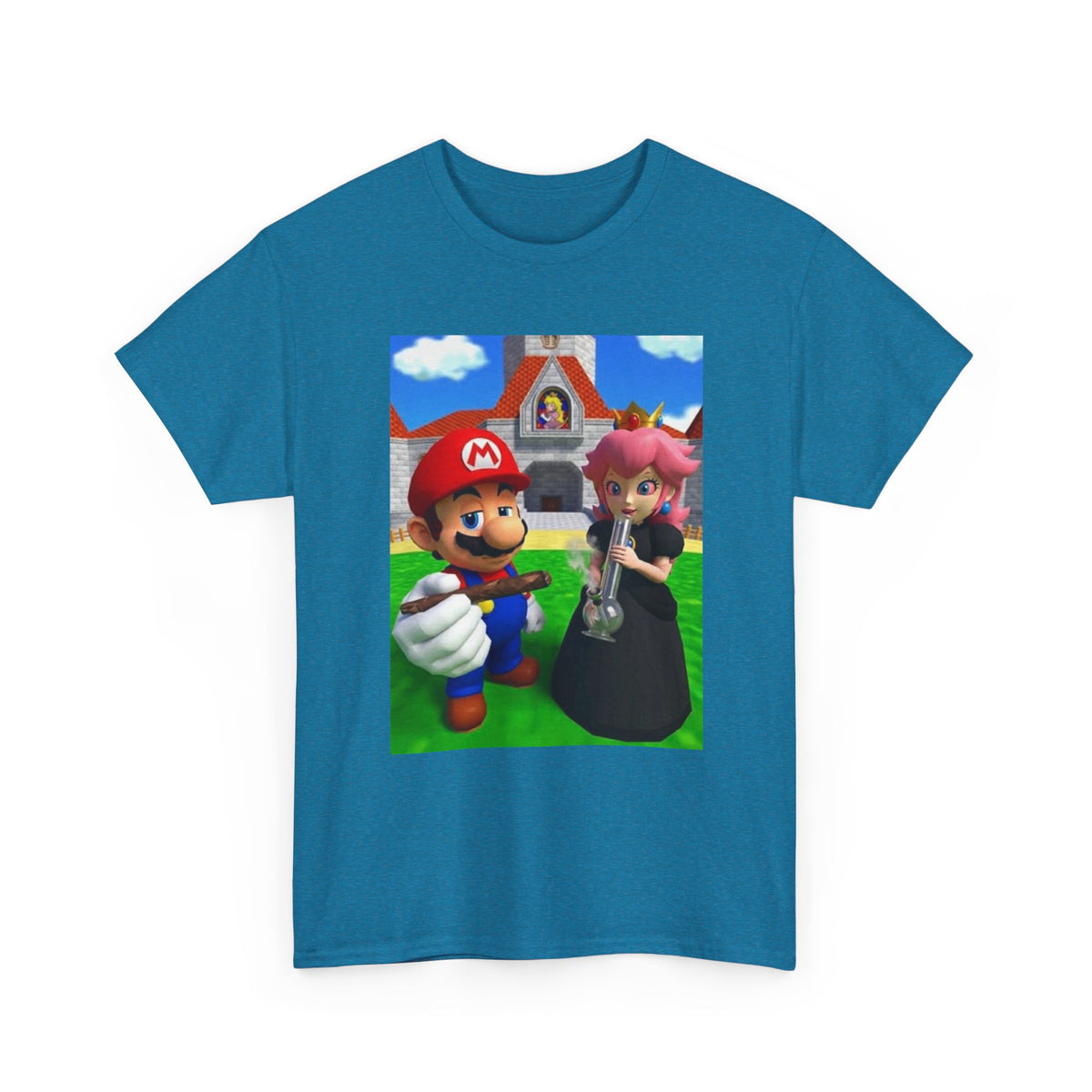 Mario And Princess Peach Puffing Loud