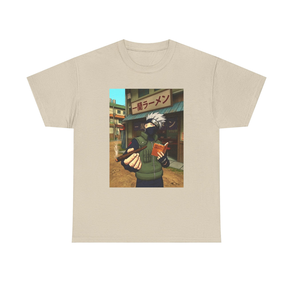 Kakashi Chillin' With A Blunt Tee (Design 5)