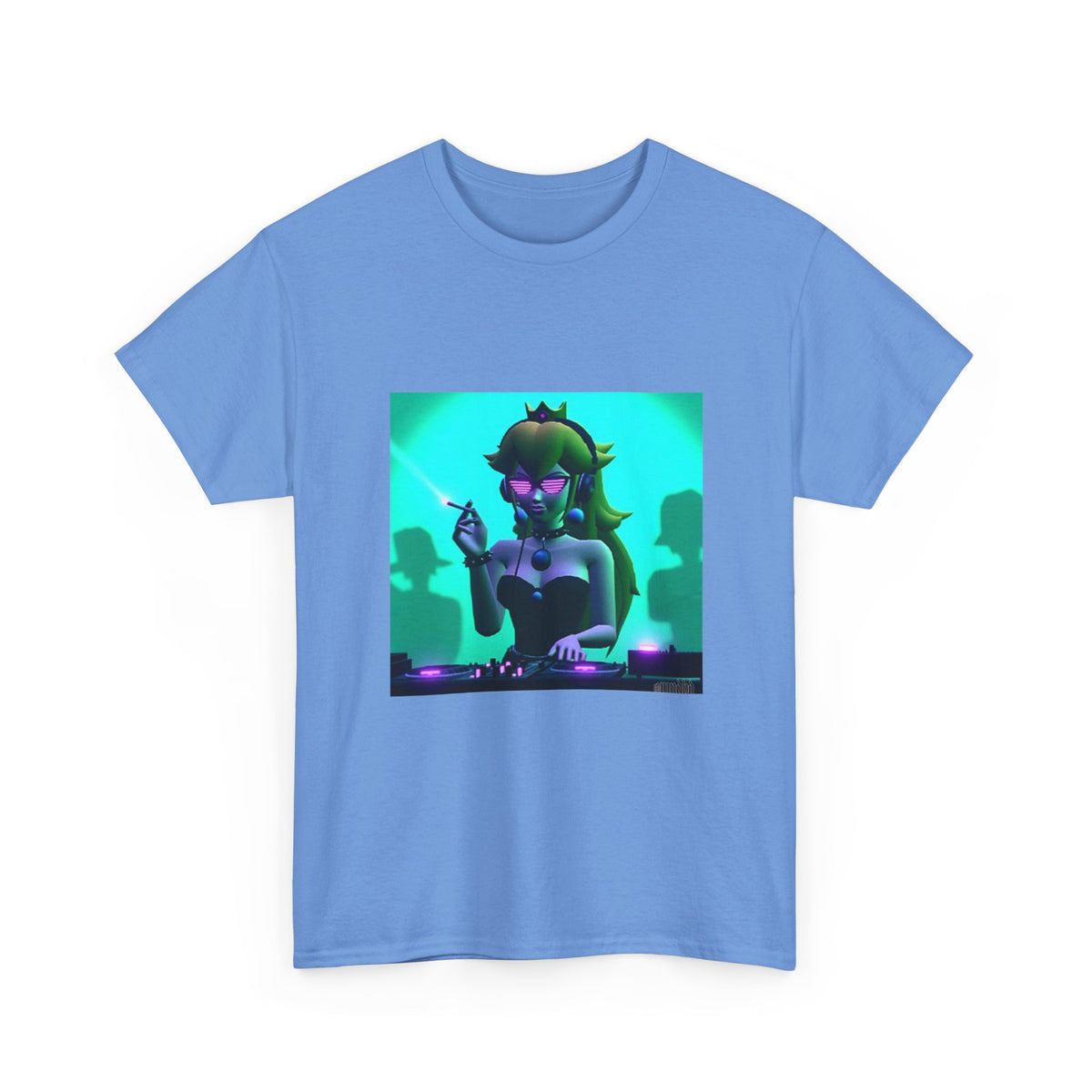 Dark Princess Peach DJ Smoking Tee