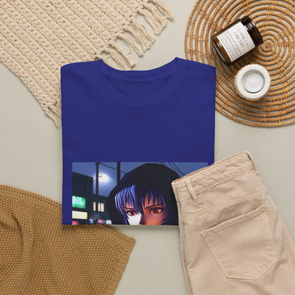 Rei Ayanami cruising GTA San Andreas Tee (Design 2)