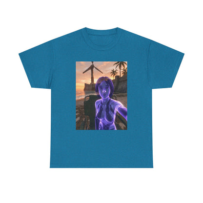 Cortana's Beach Sunset Selfie Tee