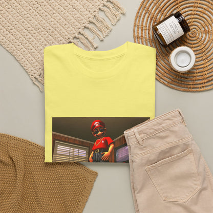 Gangster Mario Chillin' In The Crib Tee