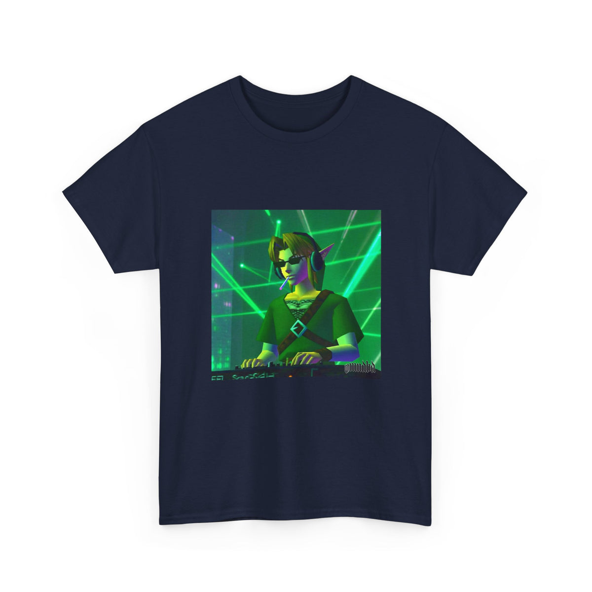 DJ Link Smoking A Blunt At The Club Tee