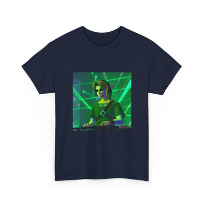 DJ Link Smoking A Blunt At The Club Tee