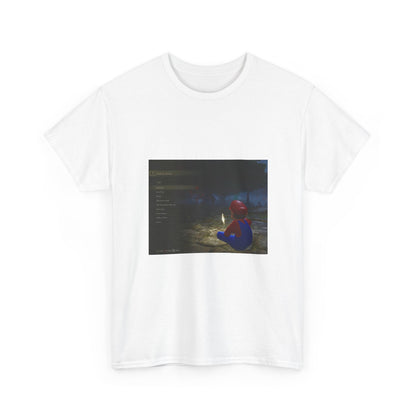 Mario Meditating In Laskyar Ruins Tee