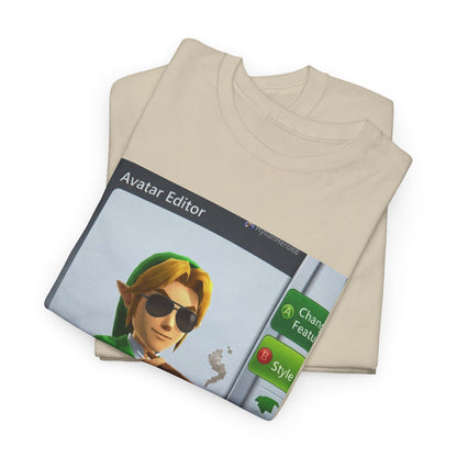 Hylian Hero Smoking A Stogie Tee