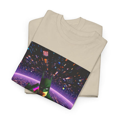 Batman Flips Off Reality On Psychedelic Tee