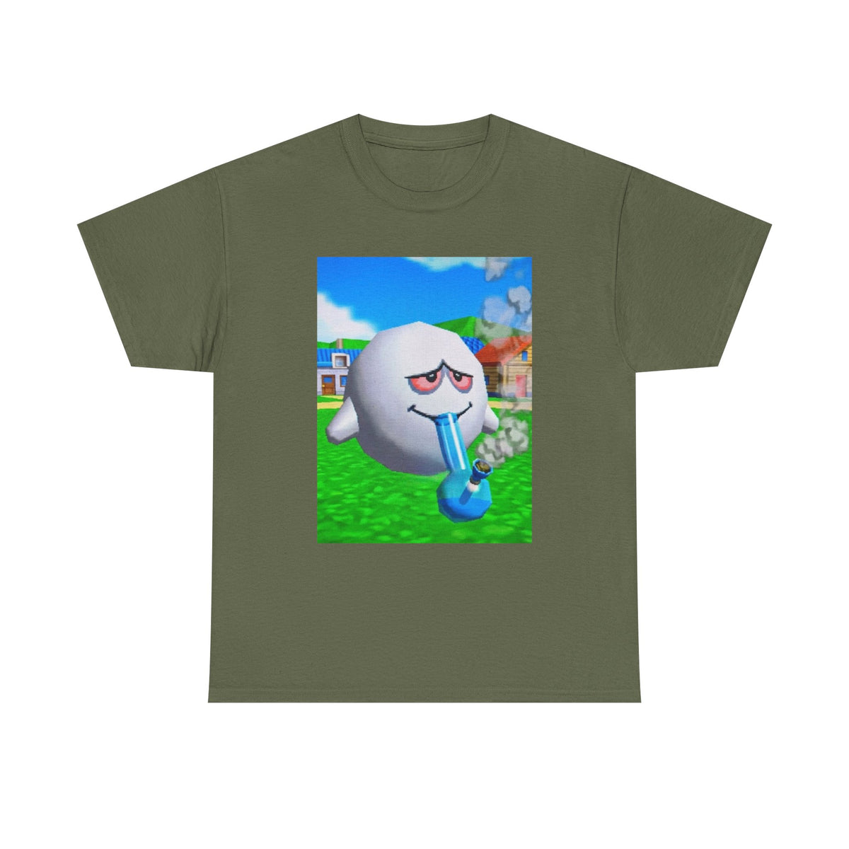 Stoned Boo Hitting The Bong Tee