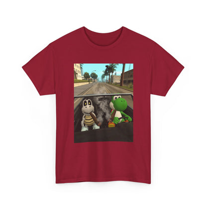 Yoshi And Dry Bones Cruising And Smoking (Design 5)
