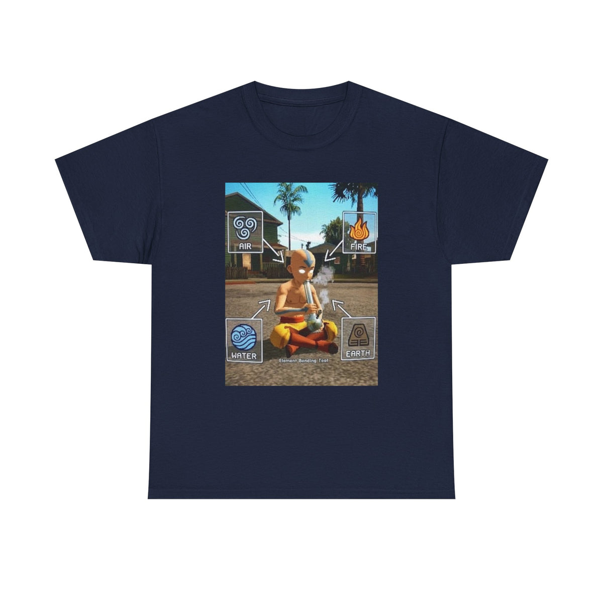 Aang Smoking On The Street Tee