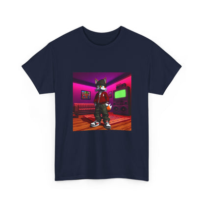 Swagged-Out Fox In Retro Chill Pad