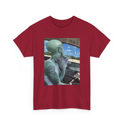 Squidward Hitting The Blunt Tee